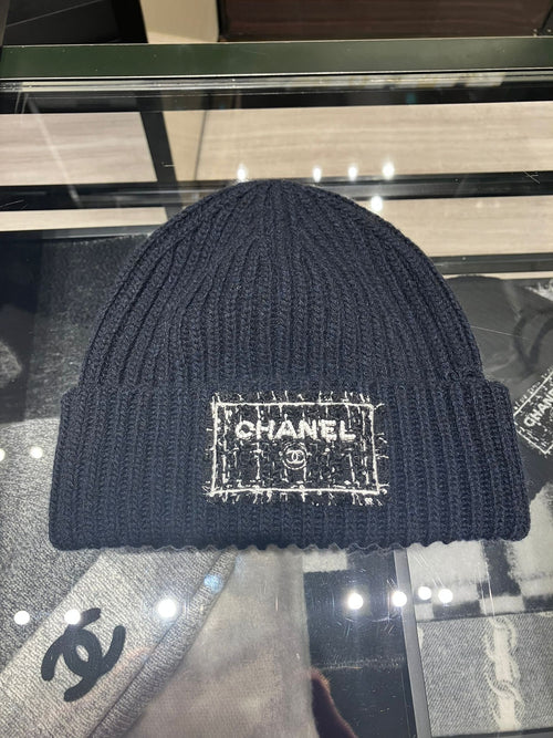 CHANEL 25K Black Beanie | 香奈兒 冷帽 (黑色) - LondonKelly 英國名牌代購