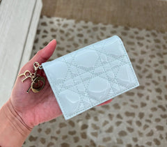 CHRISTIAN DIOR Lady Dior Flap Card Holder | 迪奧 銀包 (多色) - LondonKelly 英國名牌代購