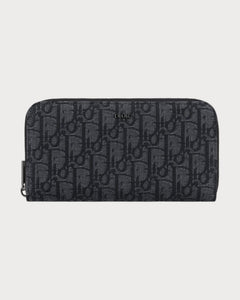 CHRISTIAN DIOR Men's Long Zipped Wallet Black Dior | 迪奧 男仕長銀包 (多色) - LONDONKELLY 英國名牌代購
