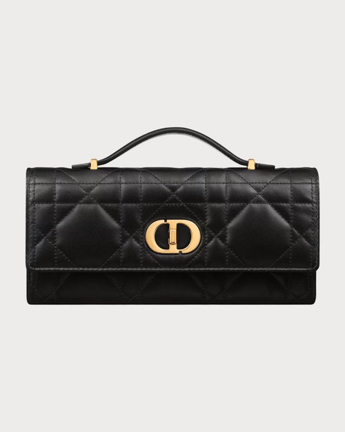 CHRISTIAN DIOR Miss Caro Top Handle Pouch Lambskin(Black) - LONDONKELLY 英國名牌代購
