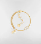 CHRISTIAN DIOR Petit CD Multi Bracelet|迪奧 幸運星手鏈 (金色) - LONDONKELLY 英國名牌代購