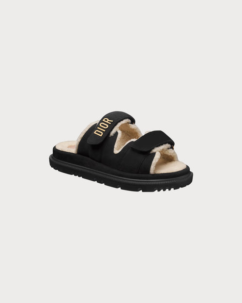 CHRISTIAN DIOR Women's Dioract Slide | 迪奧 涼鞋 (黑色) - LondonKelly 英國名牌代購