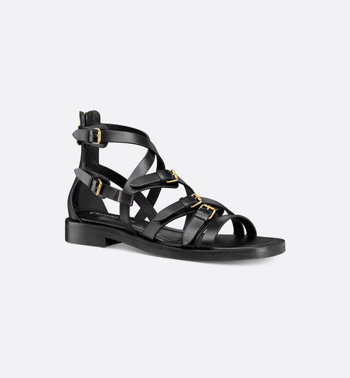 CHRISTIAN DIOR Women's L'Amazone Dior Sandal | 迪奧 涼鞋 (黑色) - LondonKelly 英國名牌代購