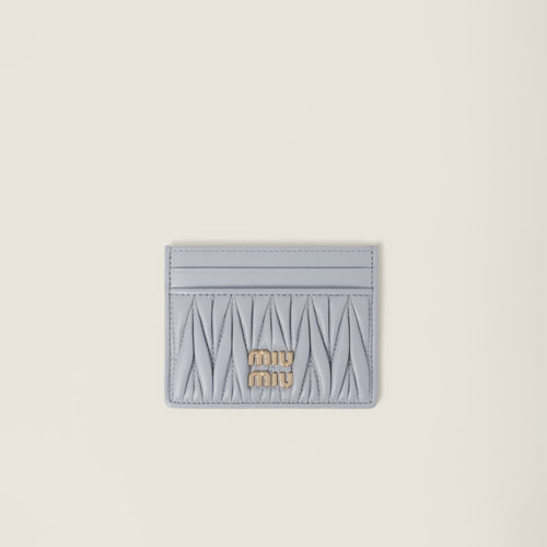 MIU MIU Matelasse Nappa Leather Card Holder | Miu Miu Card Holder (Multicolor)