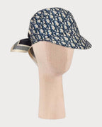 CHRISTIAN DIOR Oblique Silk Visor | 迪奧 絲綢遮陽帽 (藍色老花)