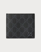 GUCCI Men's GG Wallet With Grey Interior | 古馳 男仕銀包 (黑色) - LONDONKELLY 英國名牌代購