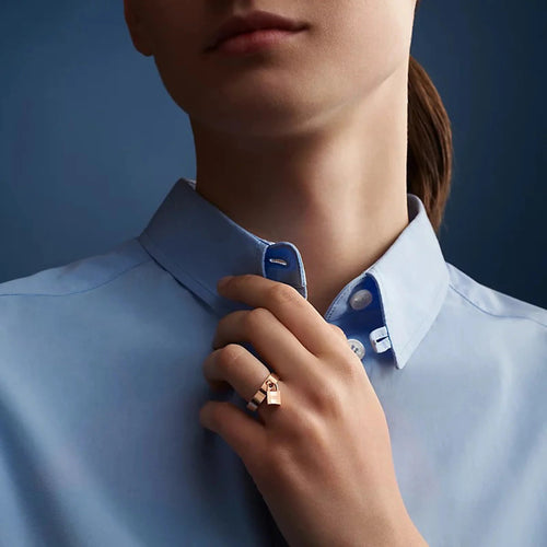 HERMES Kelly Clochette Ring | 愛馬仕 戒指 (玫瑰金) - LondonKelly 英國名牌代購