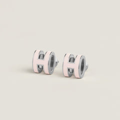 HERMES Silver Mini Pop H Earrings | 愛馬仕 耳環 (迷你/多色) - LondonKelly 英國名牌代購
