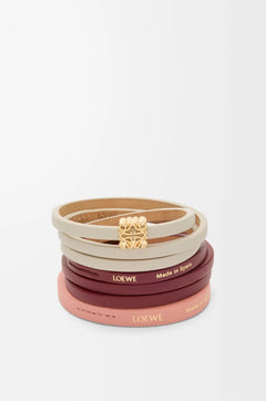 LOEWE Twist Double Bracelet in Calfskin | 羅意威 手帶 (多色) - LondonKelly 英國名牌代購