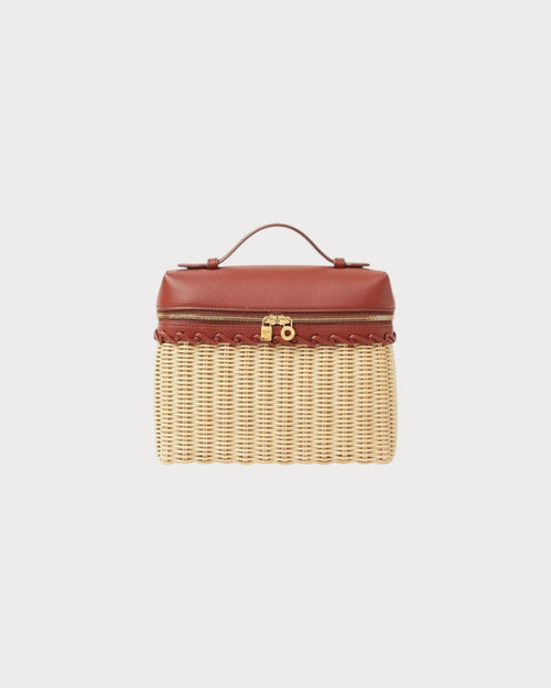 LORO PIANA Extra Pocket L19 North - South Wicker | 諾悠翩雅 草編袋 (多色) - LONDONKELLY 英國名牌代購