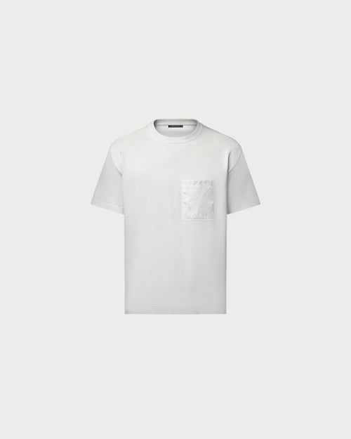 LOUIS VUITTON 1AHVQ0 T-Shirt With Monogram Nylon Details | 路易威登 男仕上衣 (白色) - LondonKelly 英國名牌代購