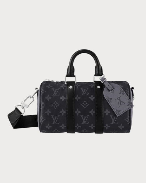 LOUIS VUITTON M46271 Men's Keepall Bandouliere 25 Bag | 路易威登 男仕手袋 (黑色) - LONDONKELLY 英國名牌代購