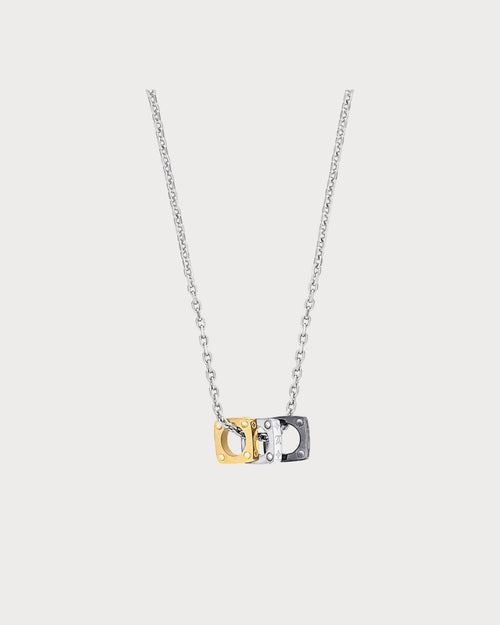 LOUIS VUITTON M00675 Men's Monogram Bold Necklace | 路易威登 男仕頸鏈 (銀色)