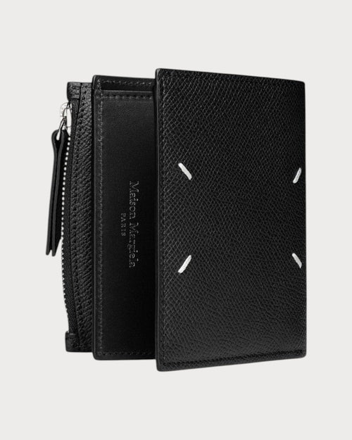MAISON MARGIELA MM Leather Wallet with Coin Pocket | 銀包 (黑色) - LONDONKELLY 英國名牌代購
