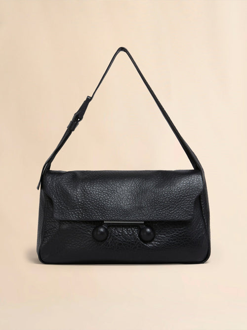 MARNI Black Nappa Extra Large Trunkaroo Soft Bag | 瑪尼 手袋 (黑色) - LondonKelly 英國名牌代購