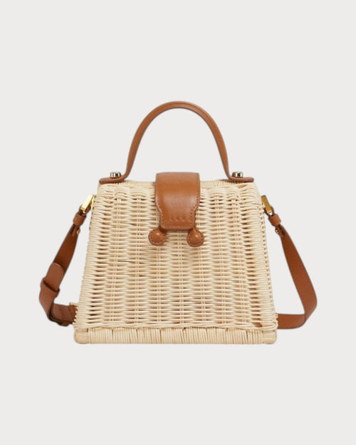 MARNI Natural Rattan Midollino Handbag(Brown) - LONDONKELLY 英國名牌代購