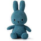 MIFFY Sitting Corduroy Plush | 米菲坐著的燈芯絨毛絨毛玩具 (藍色) - LondonKelly 英國名牌代購