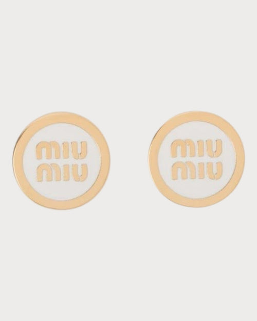 MIU MIU Enameled Metal Earrings | 繆繆 耳環 (多色) - LONDONKELLY 英國名牌代購