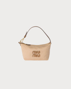 MIU MIU Jacquard Fabric Pouch with Logo | 繆繆 手袋 (多色) - LondonKelly 英國名牌代購