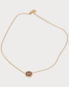 MIU MIU Metal Necklace | 繆繆 頸鏈 (多色) - LONDONKELLY 英國名牌代購