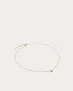MONICA VINADER Essentials Large Lab - Grown Diamond Gold Vermeil Necklace | 頸鏈 (金色) - LondonKelly 英國名牌代購