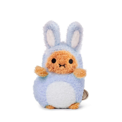 NOODOLL Blue Bunny Ricespud Mini Sitting Plush Toy | 藍兔子米薯迷你坐姿絨毛玩偶 (藍色) - LondonKelly 英國名牌代購