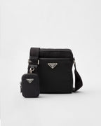 PRADA 2VH112 Re - Nylon and Saffiano Shoulder Bag | 普拉達 男仕手袋 (黑色) - LondonKelly 英國名牌代購