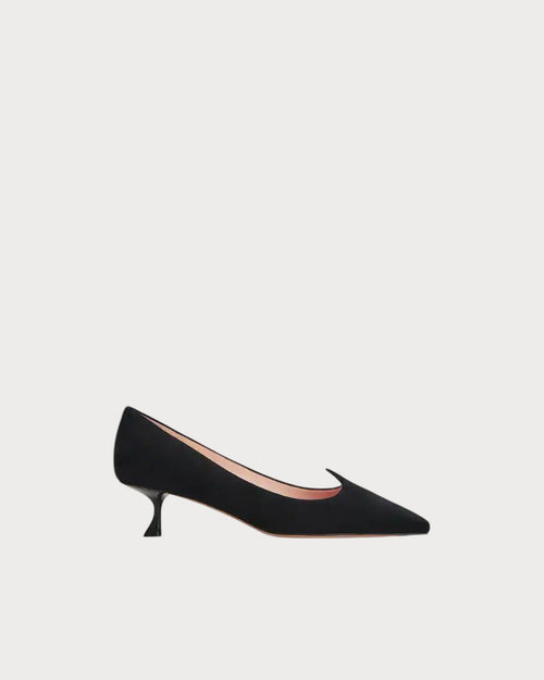 ROGER VIVIER I Love Pumps in Suede | RV 麂皮高跟鞋 (黑色) - LondonKelly 英國名牌代購