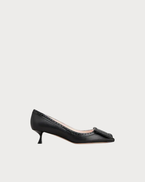 ROGER VIVIER Viv' in The City Pumps in Suede | RV 麂皮高跟鞋 (多色) - LondonKelly 英國名牌代購