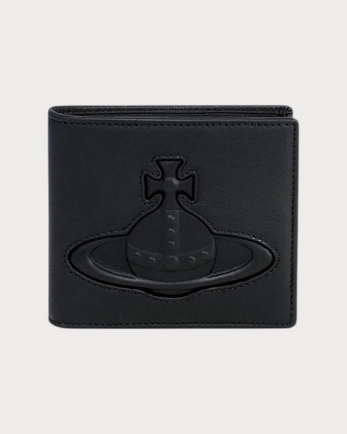 VIVIENNE WESTWOOD Billfold Wallet | 西太后 男仕銀包 (黑色) - LONDONKELLY 英國名牌代購