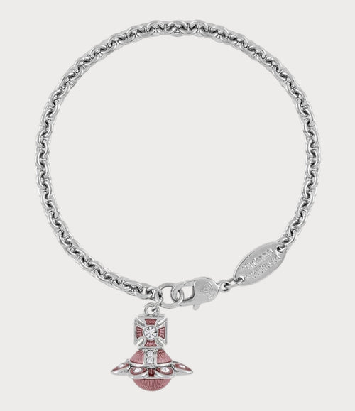 VIVIENNE WESTWOOD Capucine Platinum Bracelet | 西太后 手鏈 (銀色) - LONDONKELLY 英國名牌代購