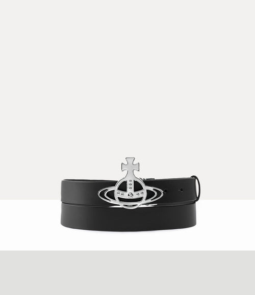 VIVIENNE WESTWOOD Line Orb Buckle Belt | 西太后 皮帶 (黑色) - LondonKelly 英國名牌代購