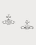 VIVIENNE WESTWOOD Lorelei Stud Earrings | 西太后 耳環 (銀色) - LONDONKELLY 英國名牌代購