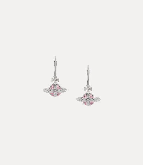 VIVIENNE WESTWOOD Mayfair Small Orb Earrings | 西太后 耳環 (粉紅色) - LondonKelly 英國名牌代購