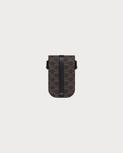 CELINE Triomphe Canvas Phone Pouch | 賽琳 電話套 (老花/多色) - LondonKelly 英國名牌代購