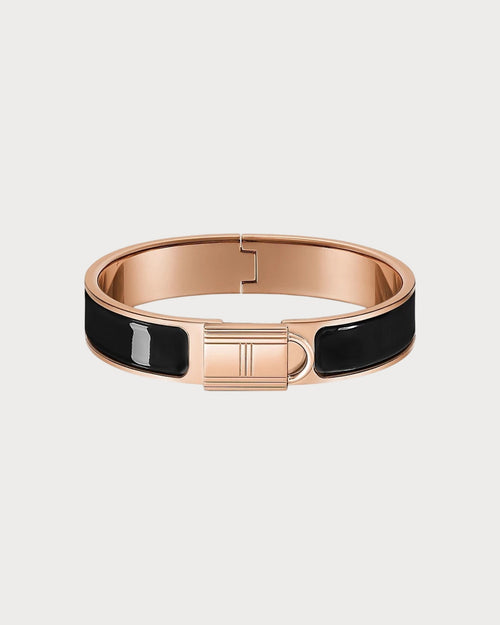 HERMES Clic Cadenas Bracelet | 愛馬仕 手鐲 (Black)