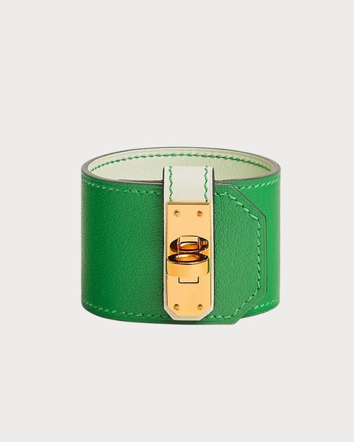 HERMES Large Kelly Twist Bracelet | 愛馬仕 手帶 (綠色)