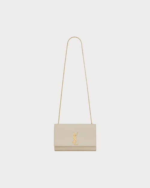 YSL SAINT LAURENT Kate Medium Chain Bag | 聖羅蘭 手袋 (White)