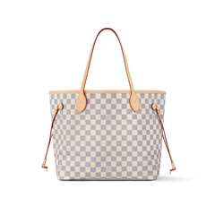 LOUIS VUITTON Neverfull MM Tote Bag White | Louis Vuitton Tote Bag (Multicolor)