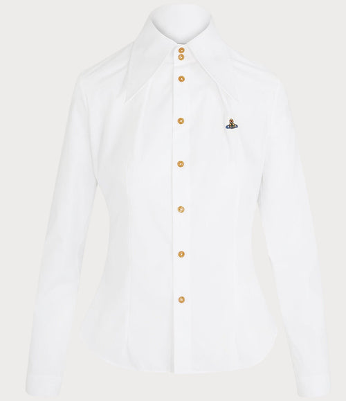 VIVIENNE WESTWOOD W Violin Shirt | 西太后 裇衫 (白色)