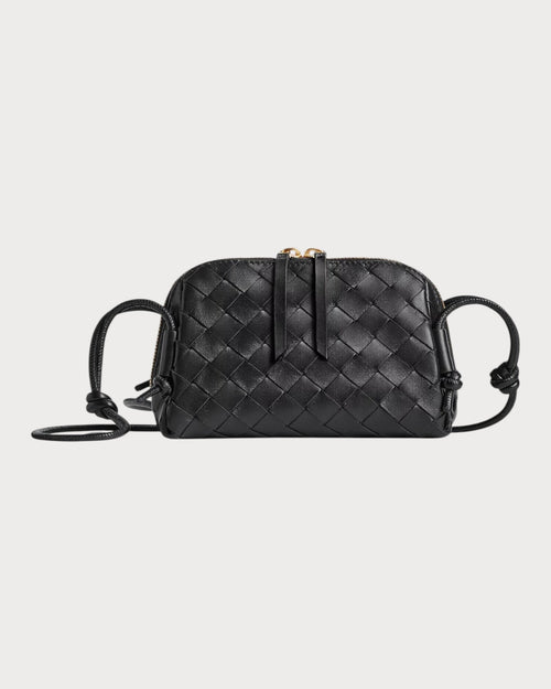 BOTTEGA VENETA Intrecciato Concert Pouch | 葆蝶家 手袋 (黑色)