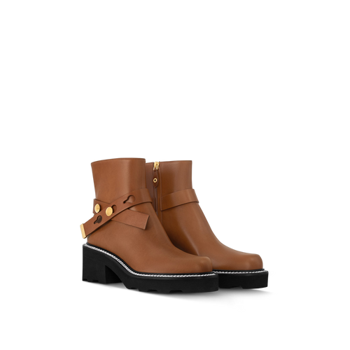 LOUIS VUITTON 1ADADR Women's LV Beaubourg Ankle Boots | Louis Vuitton Ankle Boots (Multicolor)