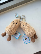 JELLYCAT Amuseables Peanut Bag Charm | Peanut Bag Charm (Brown) 