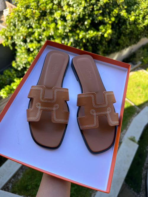 HERMES Oran Sandal | 愛馬仕 拖鞋 (啡色)