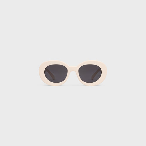 CELINE Women's Triomphe Skate 01 sunglasses in Acetate | CELINE sunglasses (multi-color)