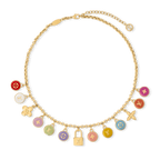 LOUIS VUITTON M03506 LV Confetti Necklace | 路易威登 頸鏈 (彩色)