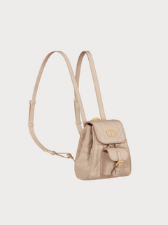 CHRISTIAN DIOR Dior Caro Backpack Macrocannage Lambskin(Nano/3 Colors)