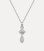 VIVIENNE WESTWOOD Circe Orb Pendant Necklace | 西太后 頸鏈 (銀色)
