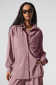 ALO YOGA Dreamscape Button Down Long Sleeve | 長袖襯衫 (多色) - LondonKelly 英國名牌代購