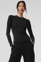 ALO YOGA Ribbed Modal Long Sleeve | 羅紋長袖上衣 (多色) - LondonKelly 英國名牌代購